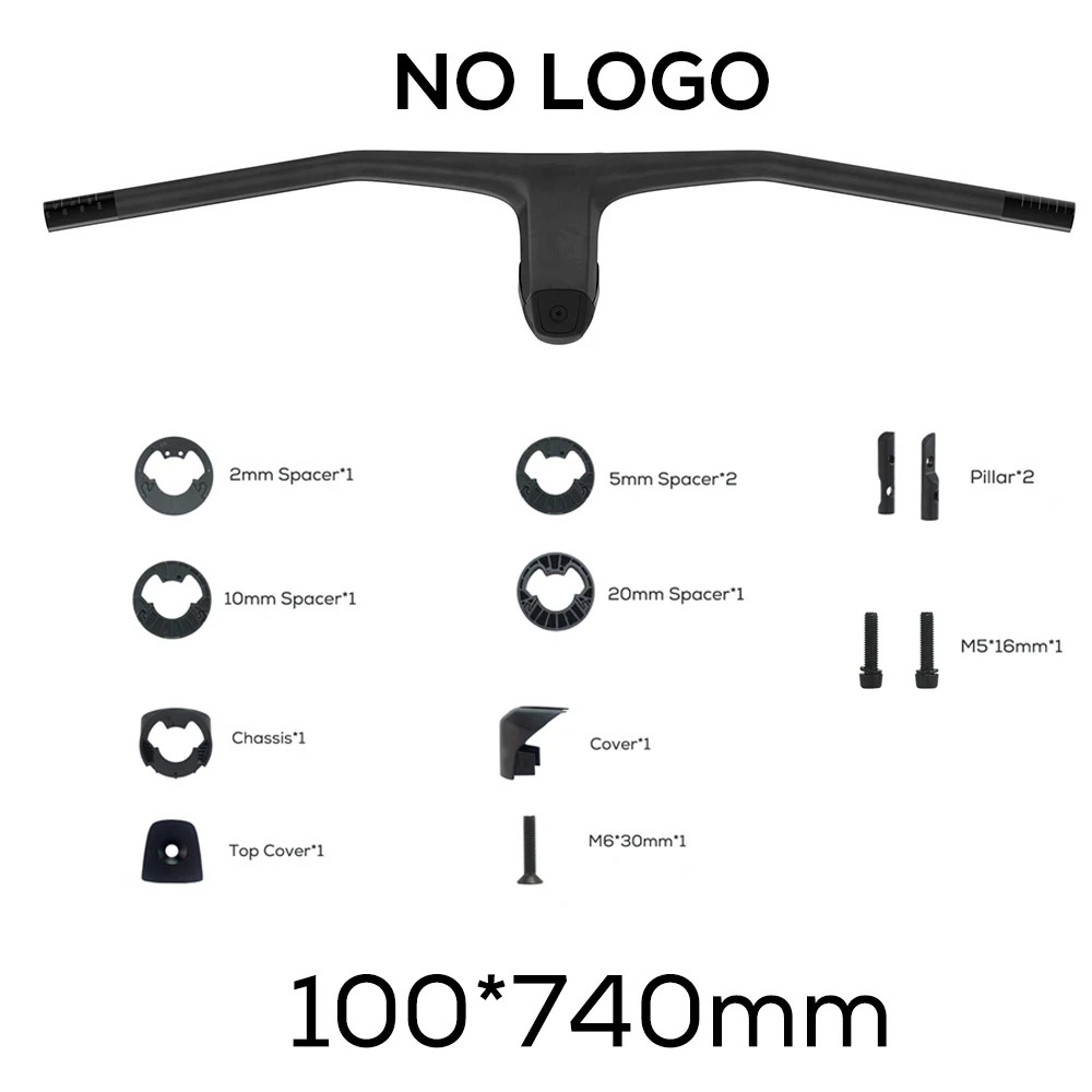 Fraser IC Sl WC 740mm-780mm -20° Carbon Integration Mountain Bike Handlebar