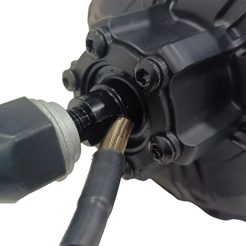 1000w Fat Hub Motor Helical Gear 175mm Dropout E-bike 48v 390rpm Snow Tire Rim