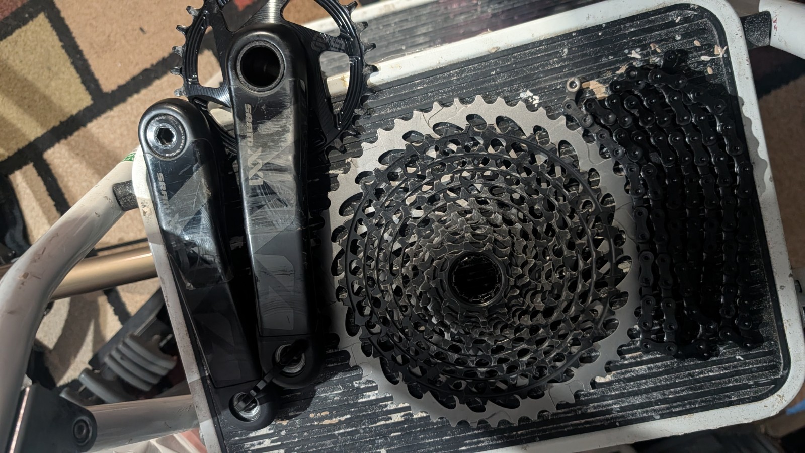 SRAM Xx1 Eagle 12spd Groupset (Rear Der, Shifter, Cass, Crank & Chain)
