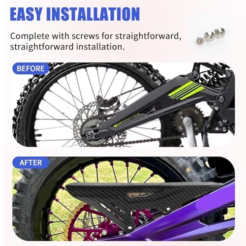 Chain Guard Cover – Dirt Bike Waterproof & Plastic Chain Protector, Fits for