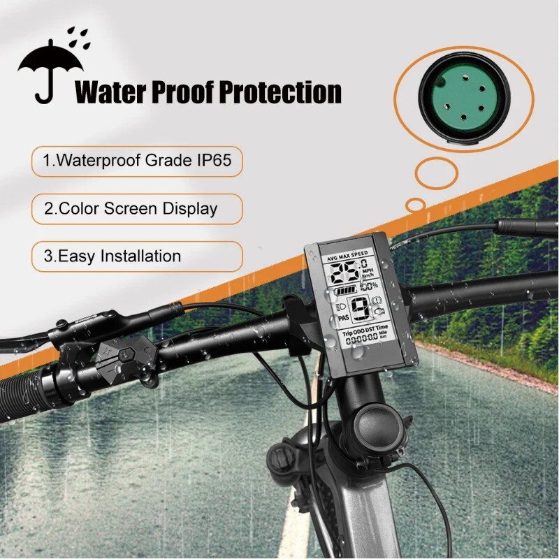 800S E-bike LCD Display for BBS M400 G330 G510 G340 M615 BBSHD Mid Drive Kit