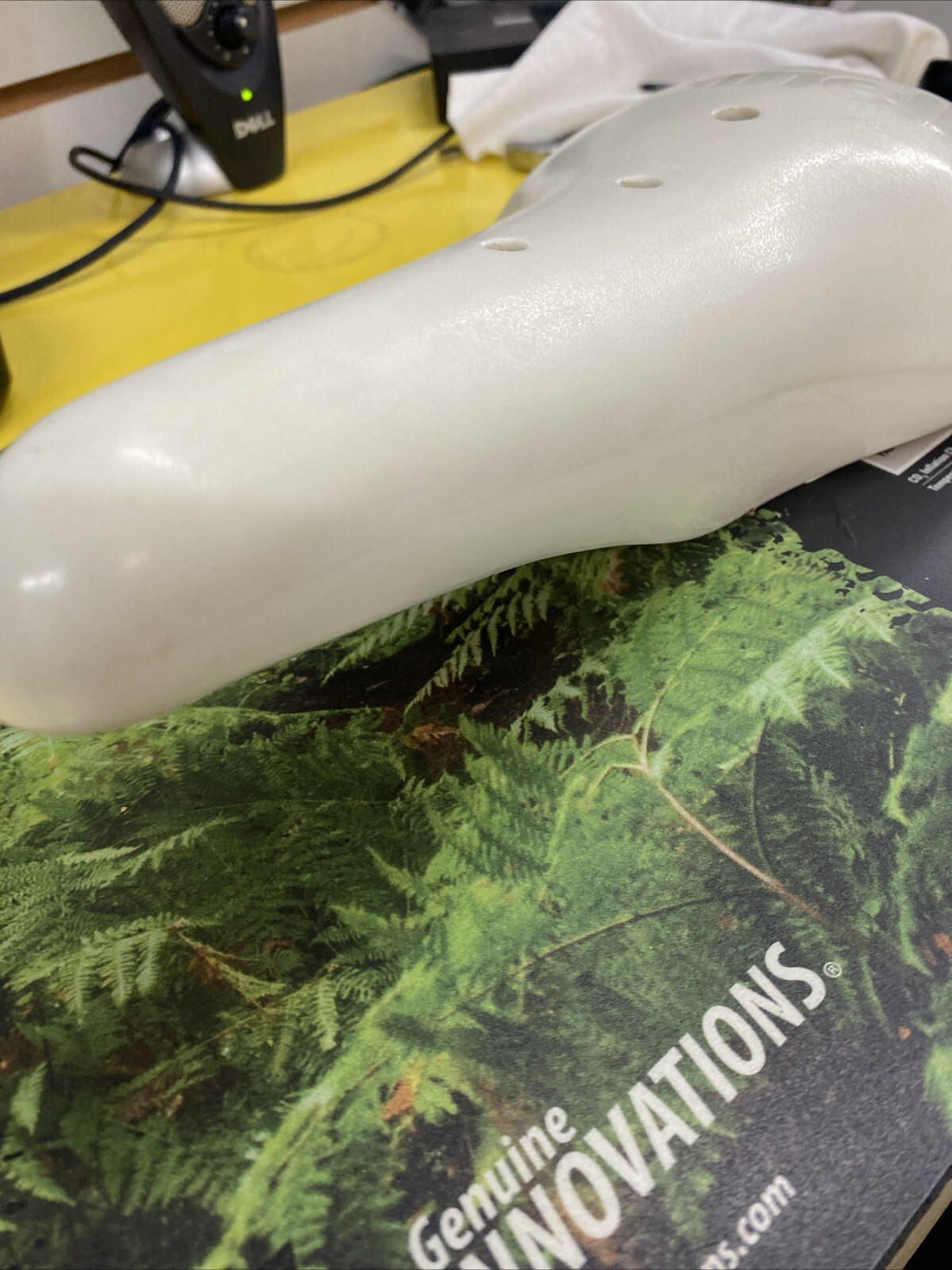 Cinelli Unicanitor White Plastic Saddle Steel Rails