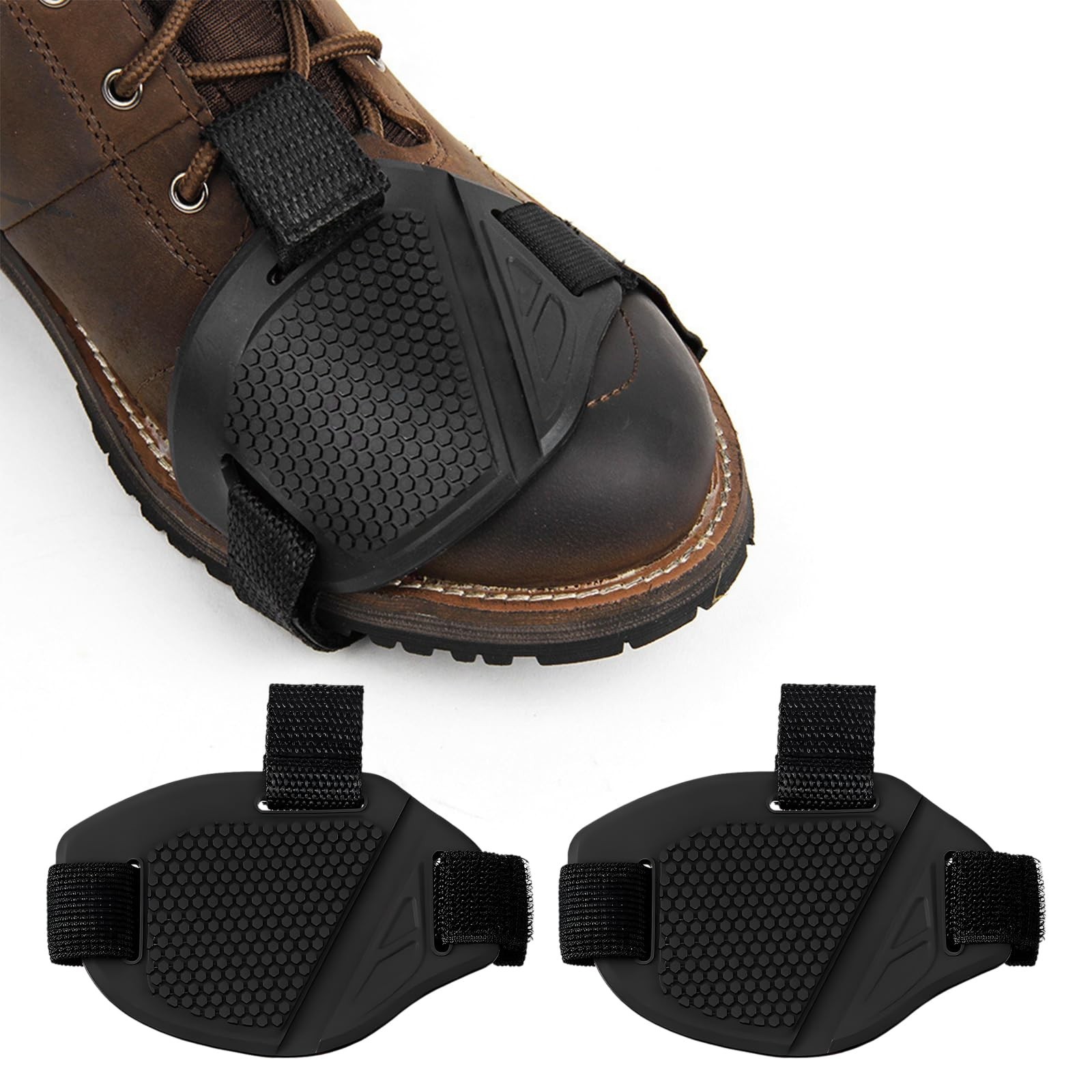 KVAEY 2PCS Motorcycle Shift Pad, Anti-Slip Rubber Protective Motorcycle Boot …