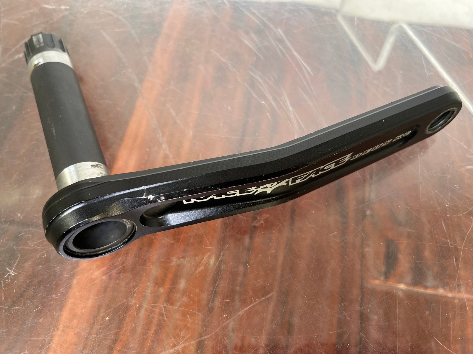 Race Face Deus XC Crankset – Vintage Retro MTB Triple Chainrings w/BB 170mm