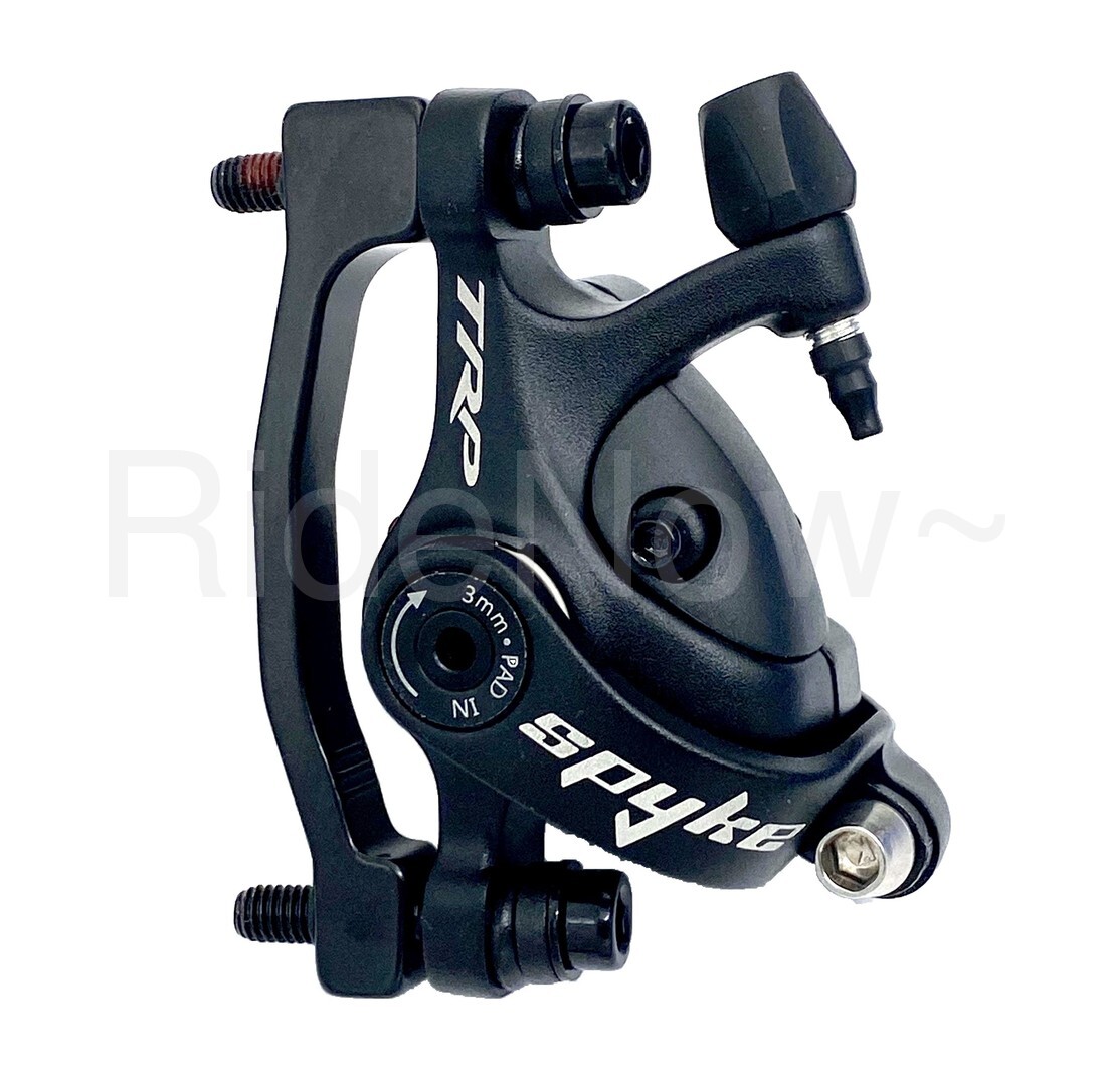 TRP Spyke MTB Bike Post Mount PM 180mm Mechanical Disc Brake Caliper Black