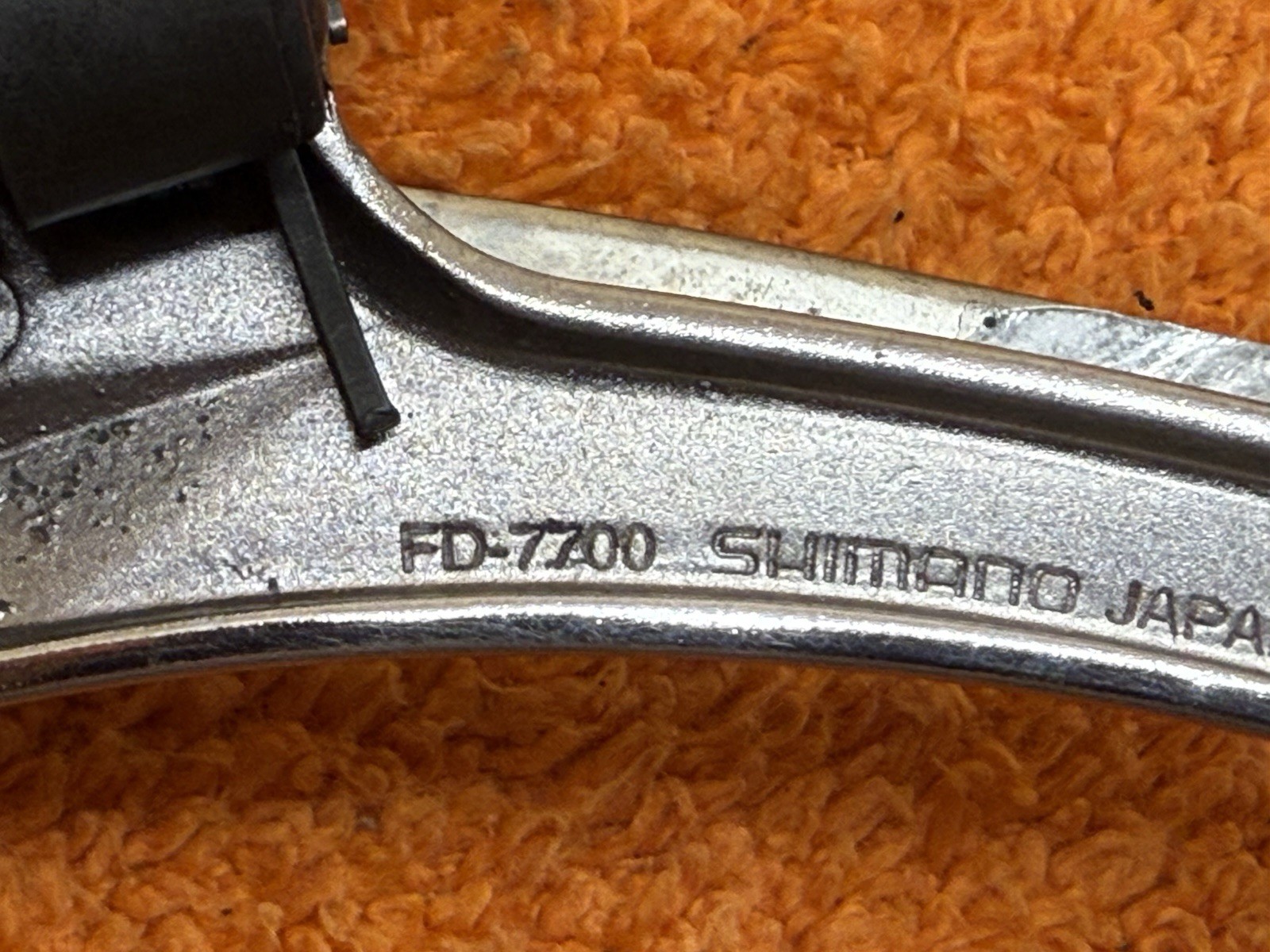 Dura Ace FD-7700 Braze / Clamp On 31.8mm Bottom Pull Front Derailleur 1 3/8″