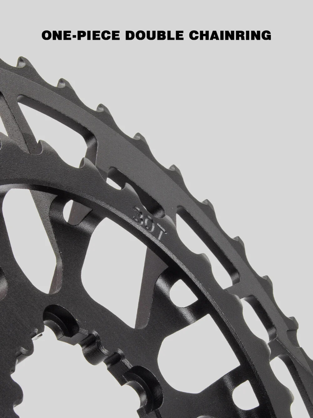 Gravel Road Folding Bicycle Crankset Chainring 46-30T 48-32T Double Chainwheel