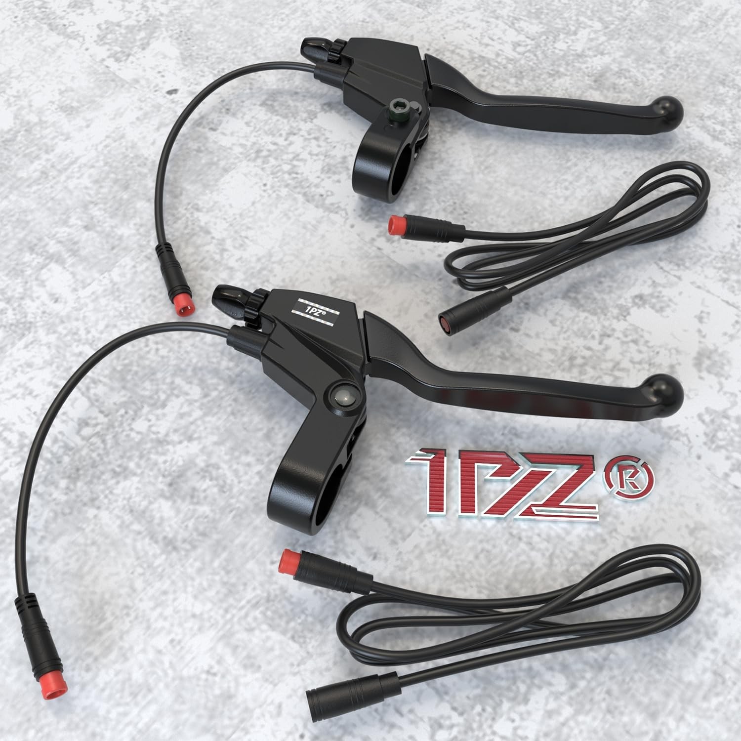Durable Waterproof 2 pin Connector 2 Wires Left & Right Electronic Brake Lever A