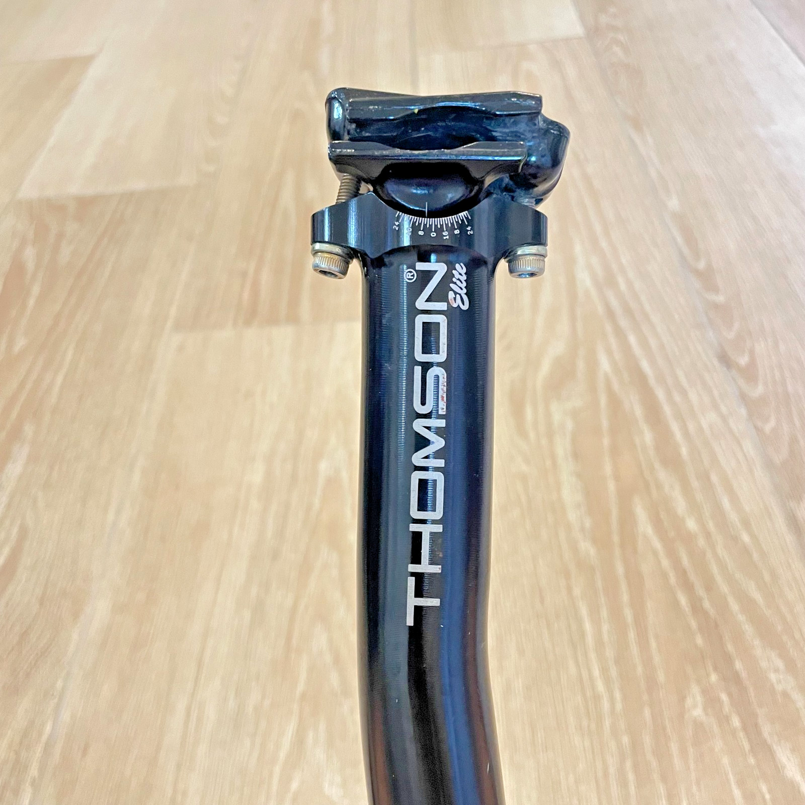 Thomson Elite Mtn Bike Alloy Seatpost 30.9 x 367mm 16mm Setback BLACK SP-E128-SB