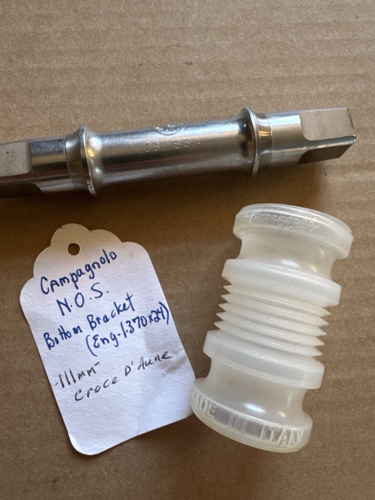 Campagnolo Croce d’Aune BB 68-SSA English 1.370×24 111mm NOS