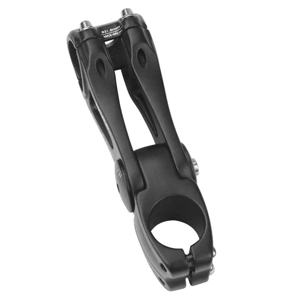Adjustable Bike Stem 31.8mm 25.4mm ±90° Riser for MTB Road BMX City Bicycle 90-1