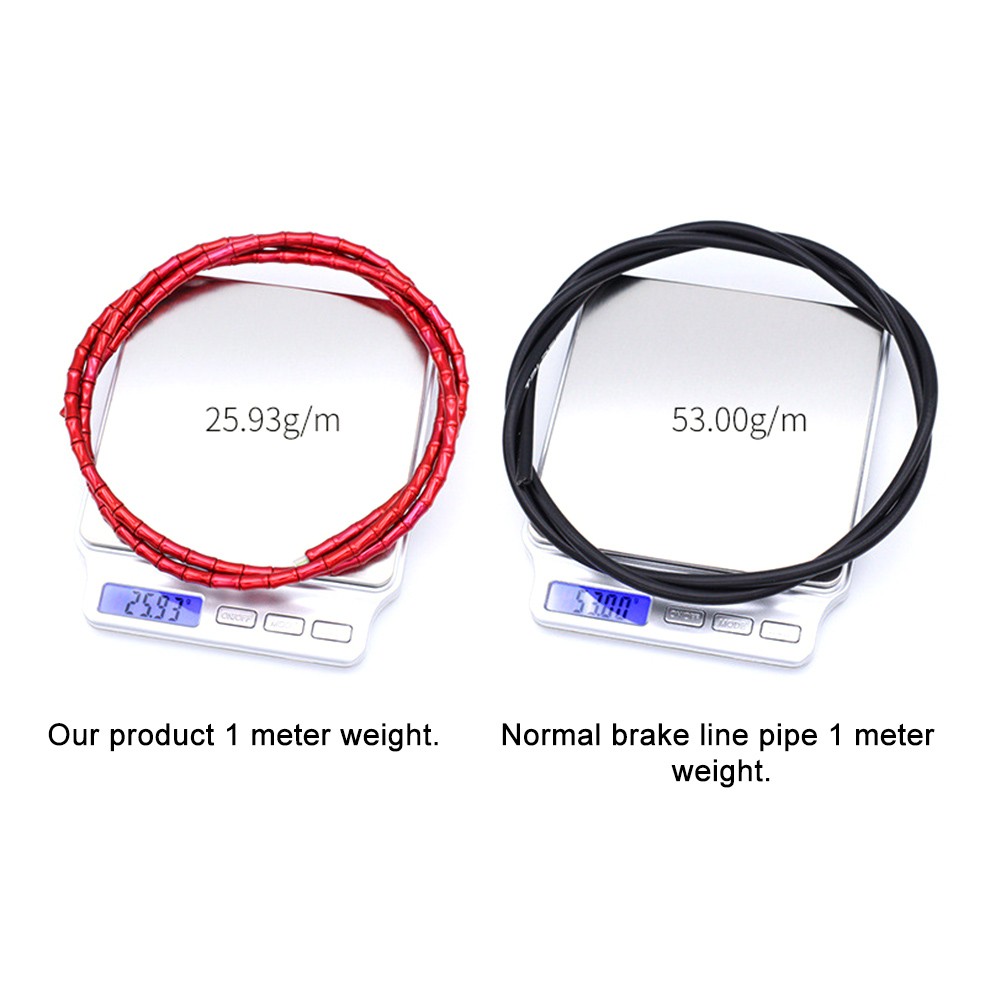 MTB Road Bicycle Brake Housing Bike Brake Cable Set Shift Housing Aluminum Links