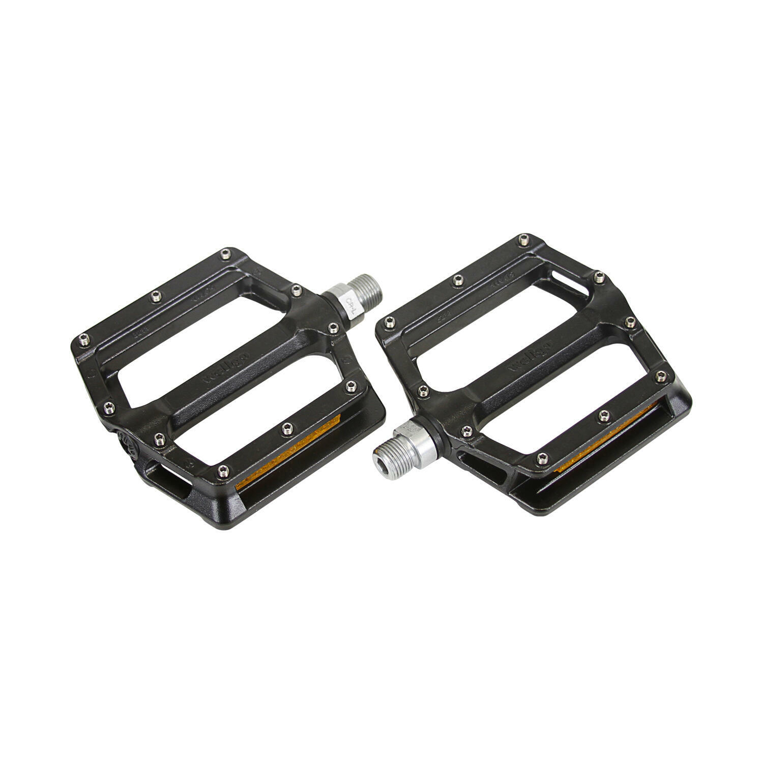 Wellgo B233AL Cr-Mo Spindle 9/16″ DU Sealed Bearing Bicycle Bike Pedals Platform