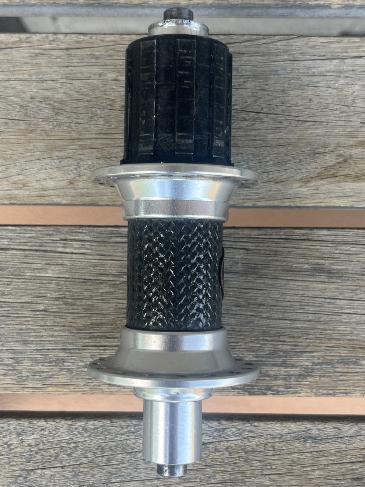 Vintage Nuke Proof 32-hole Carbon Aluminum hubset Shimano HG freehub Body