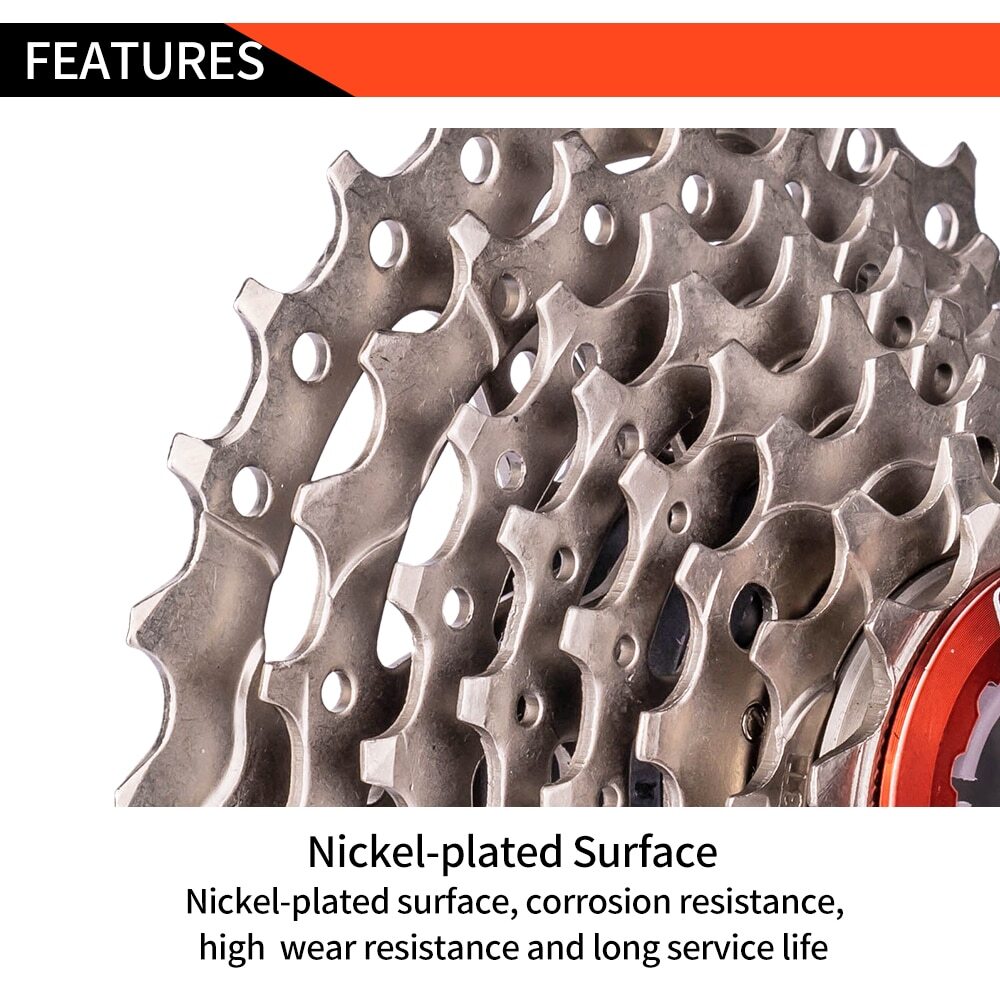 MTB Road Bike 8/9/10/11/12 Speed Cassette Sprocket Freewheel Fit Shimano/SRAM