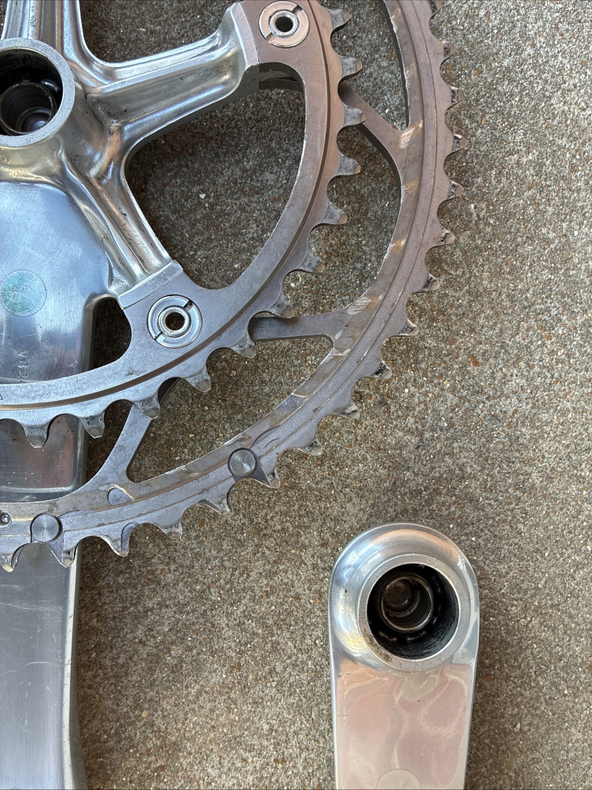 Shimano Dura Ace Crankset FC-7700 175mm 53/39 Double 130 BCD w/ BB-7700