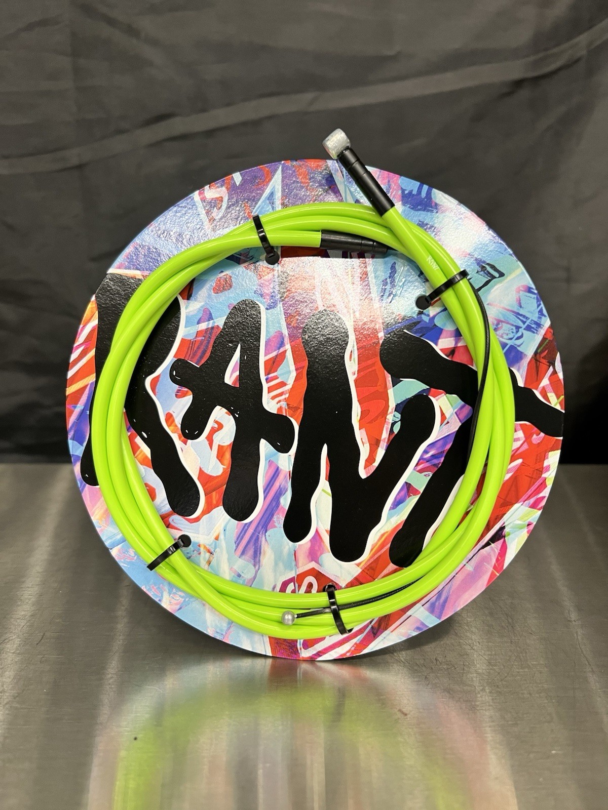 Rant Bmx Brake Cable And Housing Mountain Bike Lime Green Slick Teflon New 50”