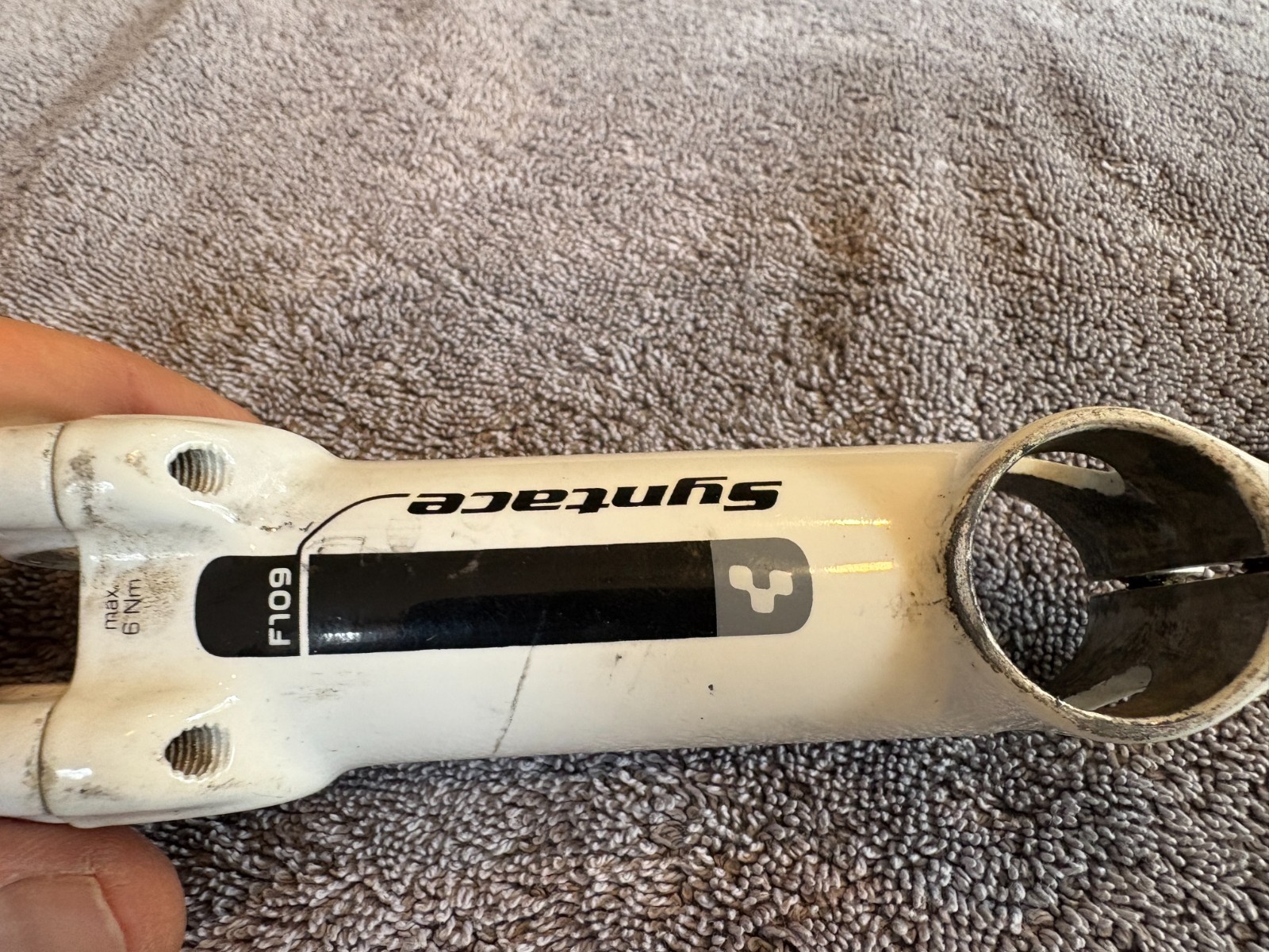 Syntace F109 100mm x 31.8mm White Bike Stem