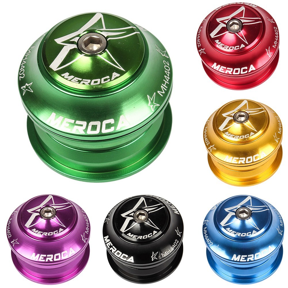 Aluminum Alloy Fork Headset Bearing Bowl Set for Bike 28 6mm Tube 44mm Headset