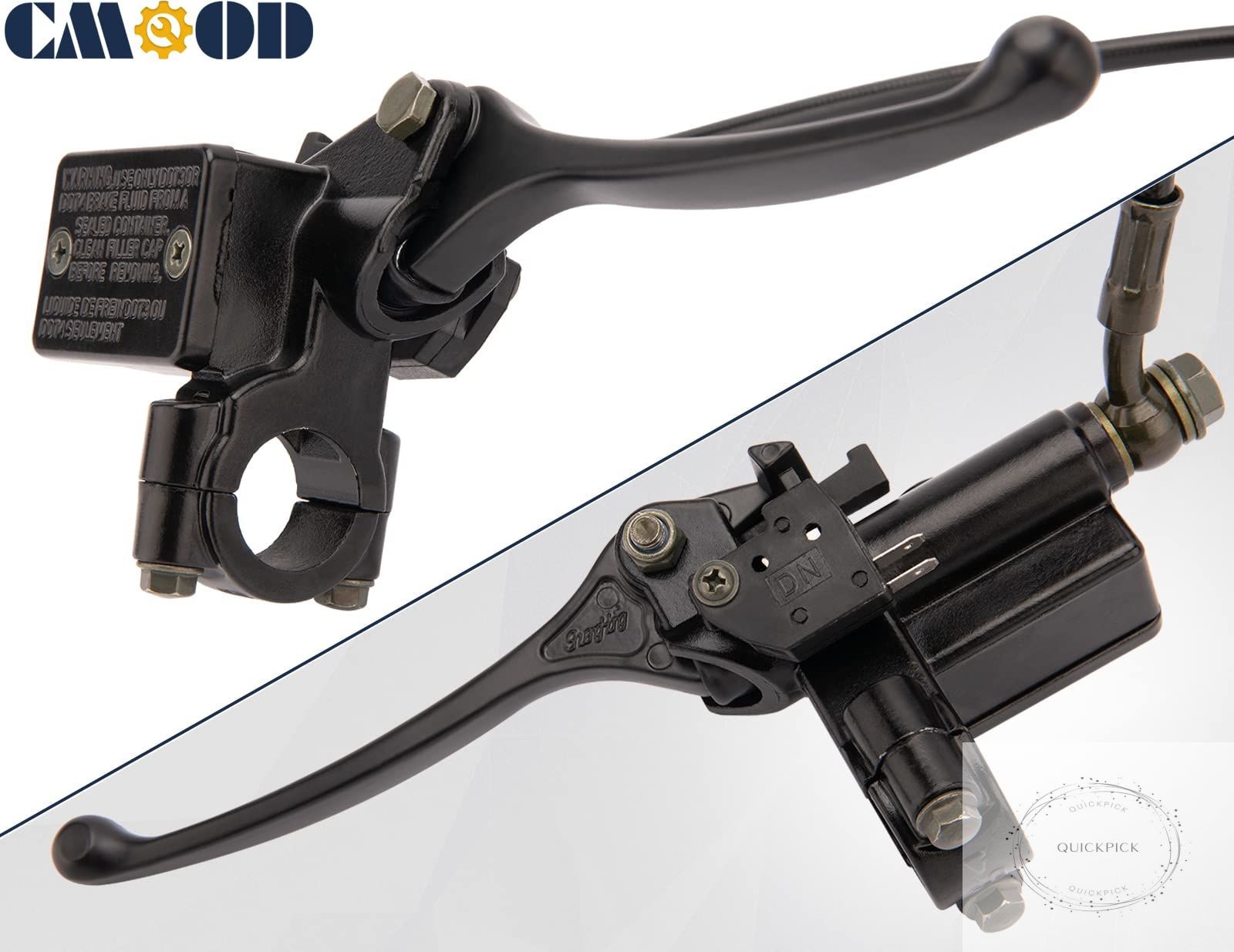 Front Disc Brake Master Cylinder Caliper Assembly for 50cc 70cc 90cc 110cc 125cc