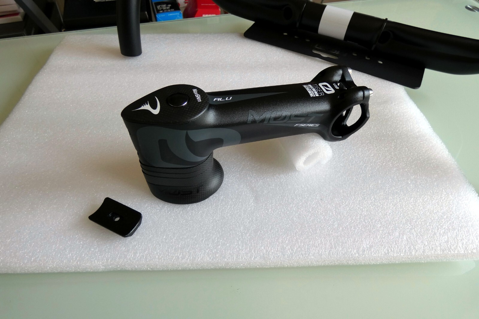 MOST Jaguar XA TiCR 42cm Tiger Alu Aero 120mm Pinarello DOGMA Carbon Spacer Kit
