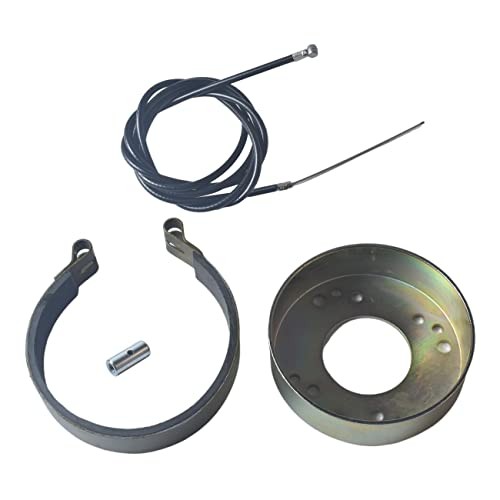 4.5 inch Drum Band Cable Brake KIT For Go Drum Brake & Band With Cable Gold