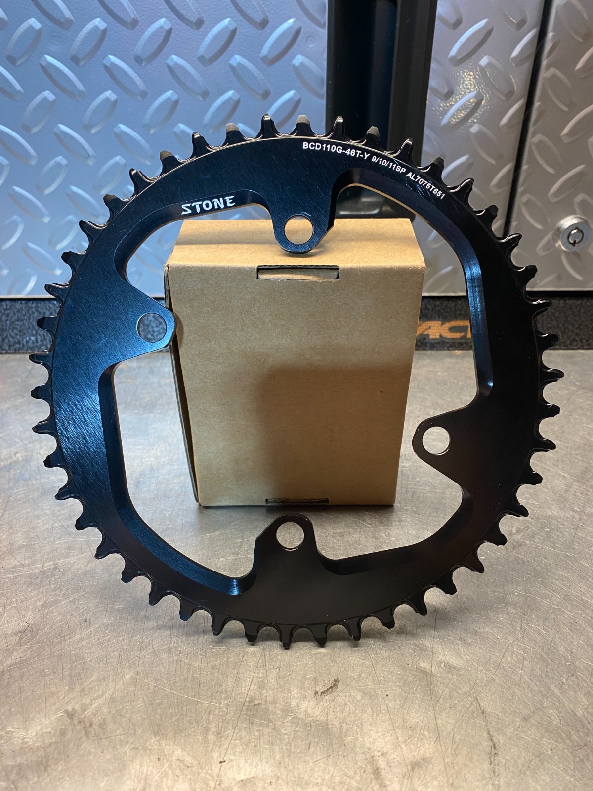Stone Chainring for 1x BCD110 for Shimano Gravel GRX Crankset- FC RX600 RX810