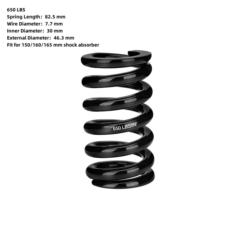 Heavy Duty Rear Shock Absorber Spring 30mm Inside Diameter 350 650 LBS Range