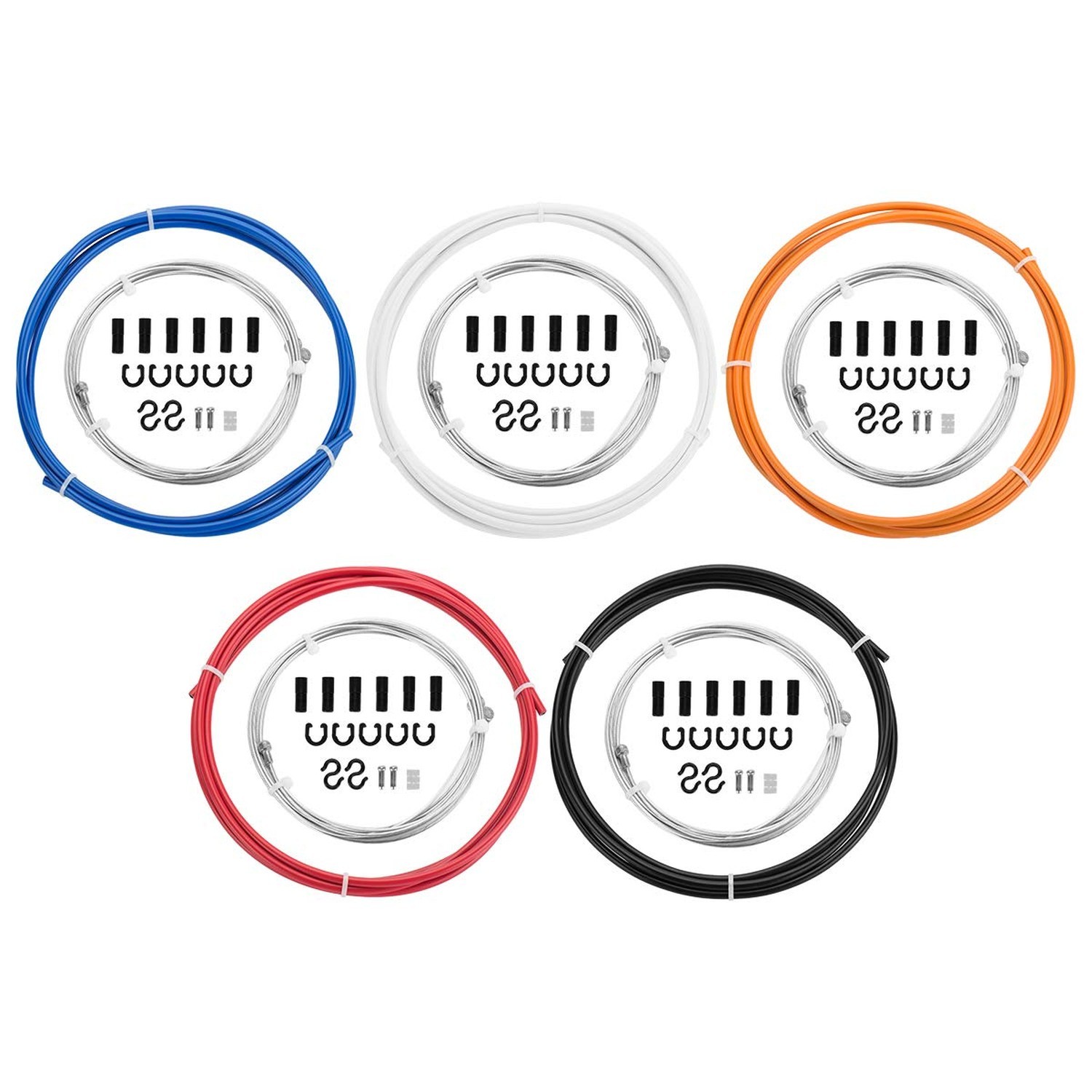 Bike Brake Cable & Housing MTB Brake Cables Set Universal Bike Brake Cables f…