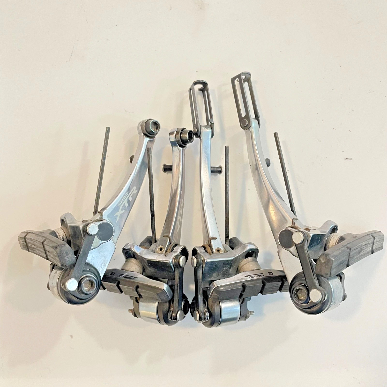 SHIMANO XTR BR-M960 V-Brake Front & Rear Set for Mountain Bikes