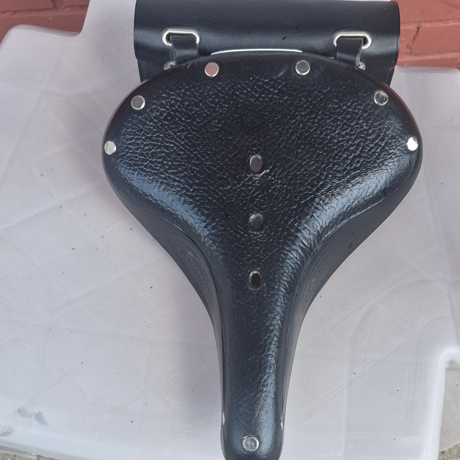 Brooks B67 Black Leather Sprung Bicycle Saddle/Seat – Universal Fit