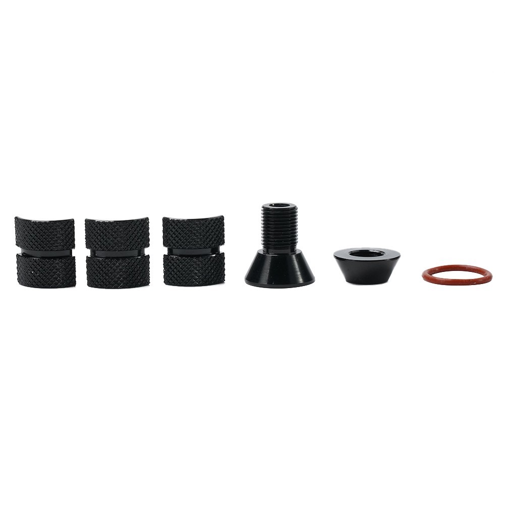 Bike Headset Fork Bowl Nut for 28 6mm Diameter Made from Strong Aluminum Alloy