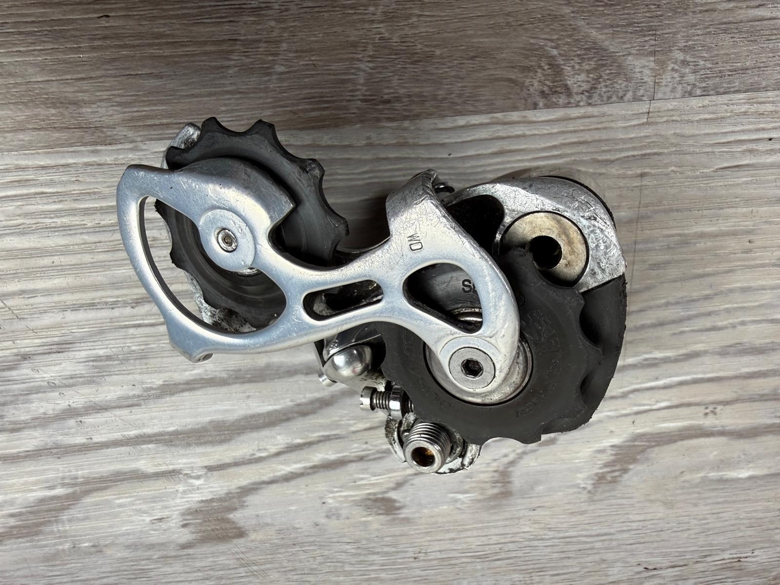 Vintage Shimano Dura-Ace RD-7700 Rear Derailleur 9 Speed Short Cage