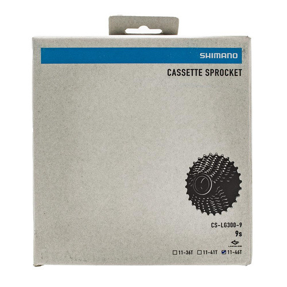 Shimano CS-LG300-9 LINKGLIDE Cassette a 9-Speed a 11-46T a NEW (Original Box) Co
