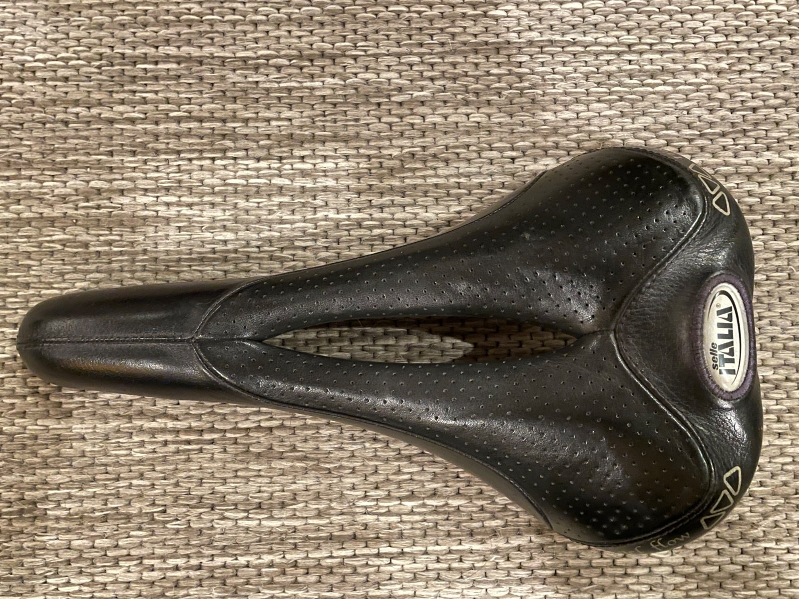 Selle Italia Max Flite Trans Am saddle Manganese rails good condition