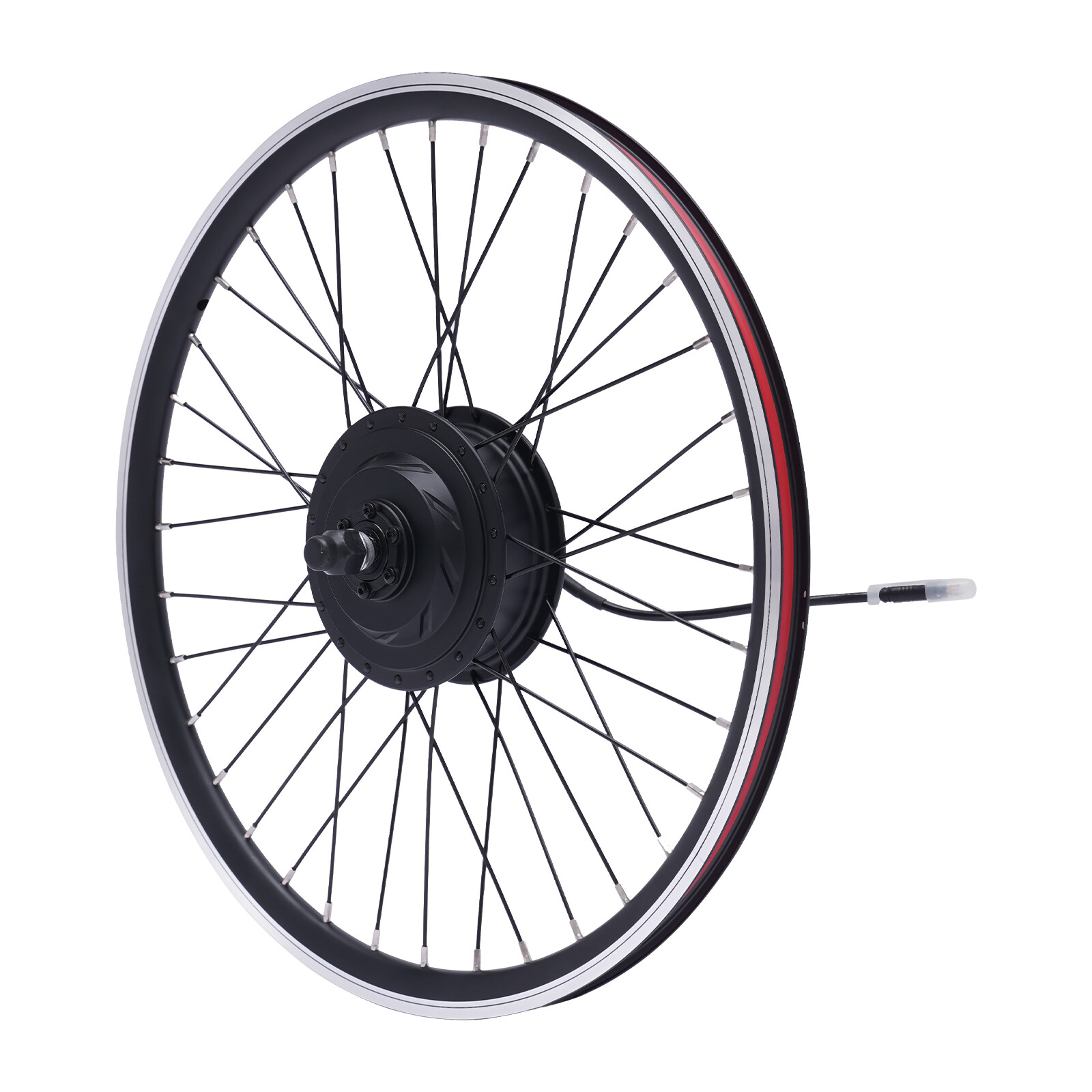 24″ 500W 36Volt E-Bike Front Wheel Electric Bicycle LCD Hub Motor Conversion Kit