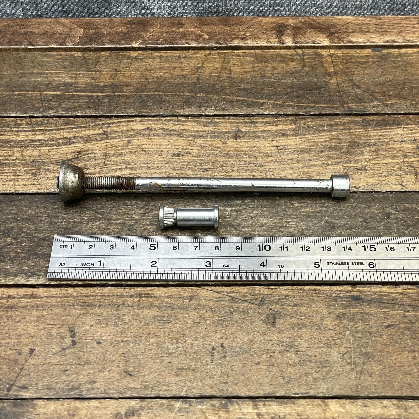Vintage Cinelli Quill Stem Bolt Hardware Wedge Road Track Bike Set 2pc