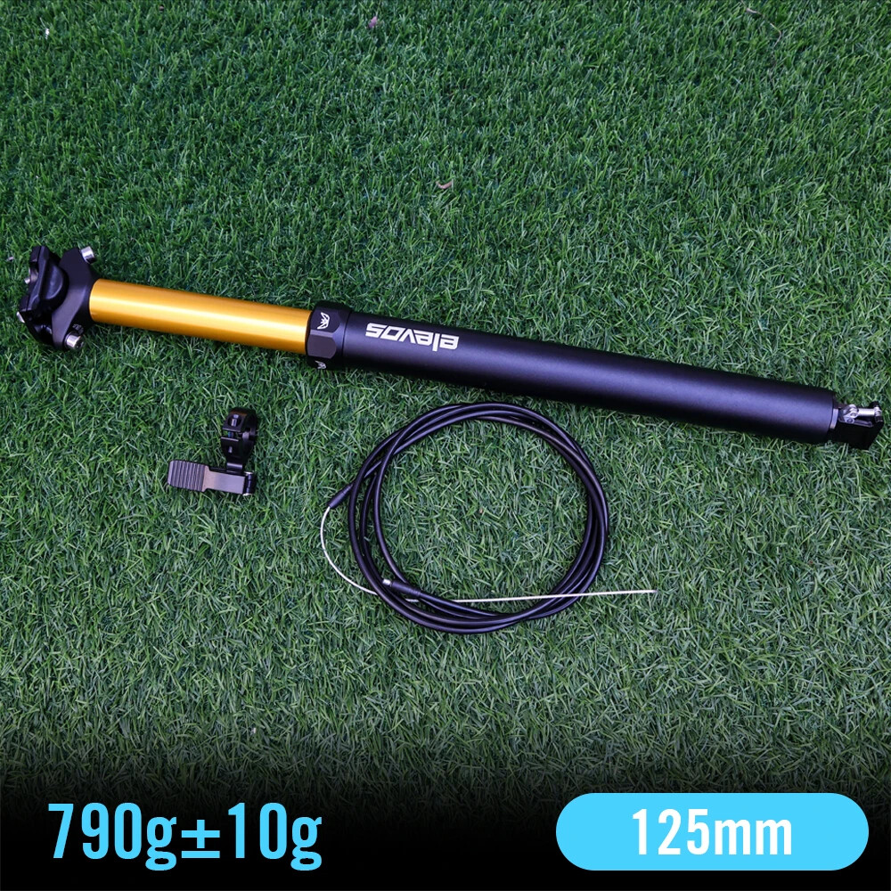 MTB Dropper Seatpost 31.6mm 125/150mm Down Pull Internal Cable Remote Control