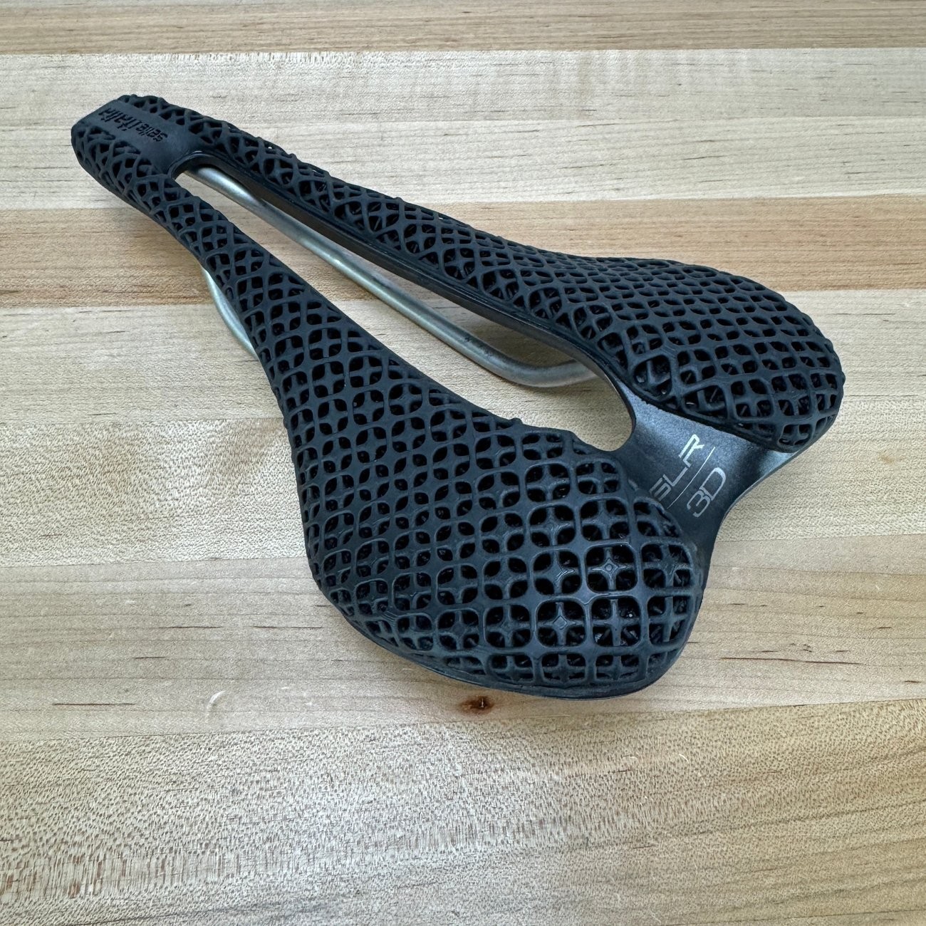 Selle Italia SLR Boost 3D Superflow 145mm 7x7mm Titanium Rails Bike Saddle 213g