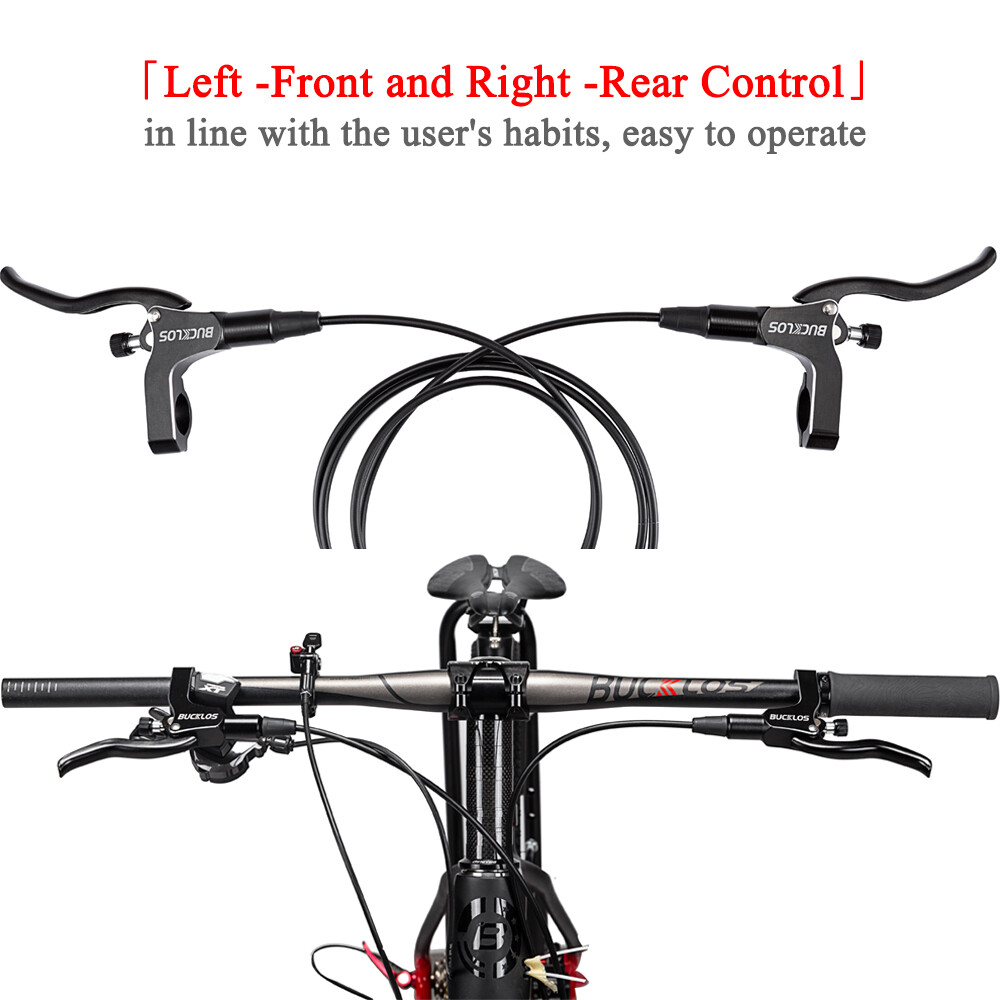 4-Piston Hydraulic Disc Brake Caliper Lever Mountain Bike Front Rear IS/PM 160mm