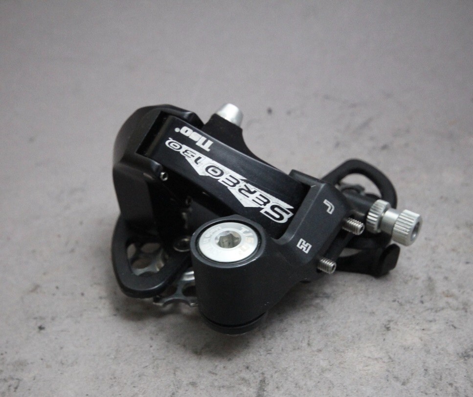 Tiso Sereo 130 Titanium Rear Derailleur / 164g / Black / 10sp / 2008