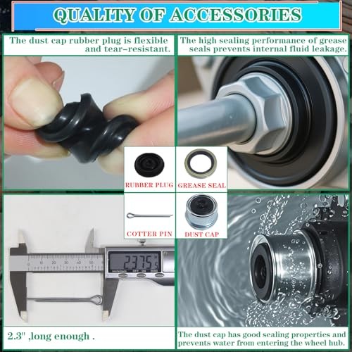 4 Sets 3500 lbs L68149 L44649 Bearing Kits for 1-3/8» to 1-1/16» #84 Spindle