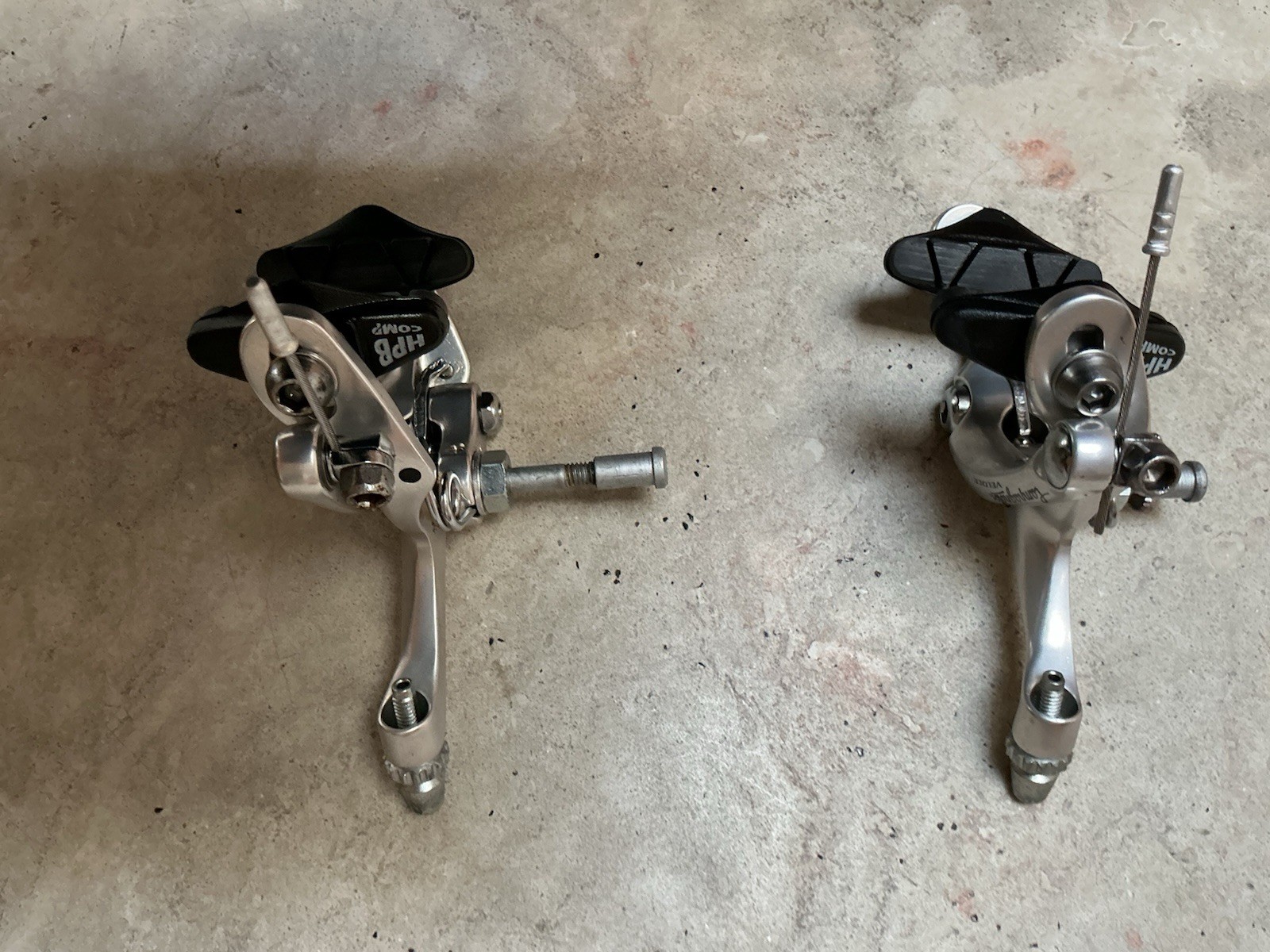 Campagnolo Veloce Front and Rear Brake Caliper Set, Road bike, Made in Italy