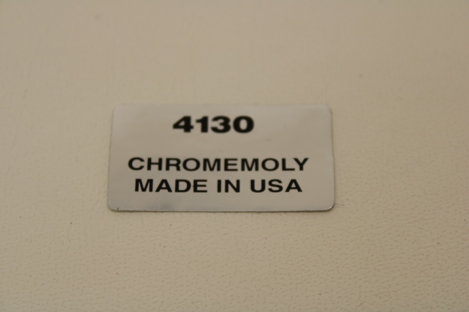 NOS OLD SCHOOL BMX HUTCH FRAME CHROMEMOLY STICKER DECAL