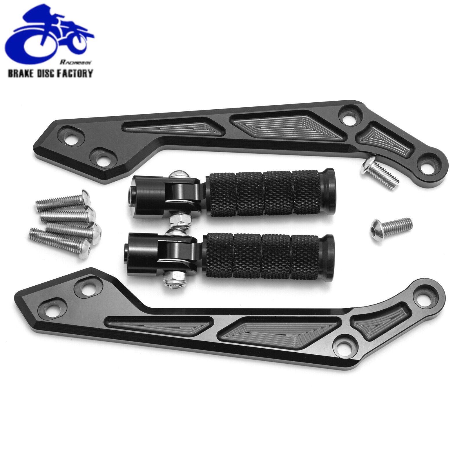 Rear Foot Pegs Pedal Bracket For SUR-RON X Light Bee X For 79Bike Falcon M Black
