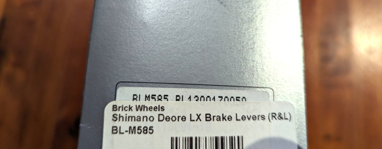 Shimano Deore LX M585 Hydraulic Disc Brake Lever Set w/hoses & mineral oil NOS