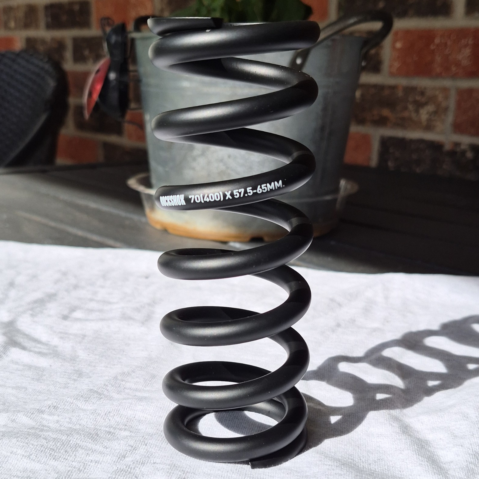 Rockshox Coil Spring Rear Shock 70(400) Steel Black 57.5-65mm Mountain Bike