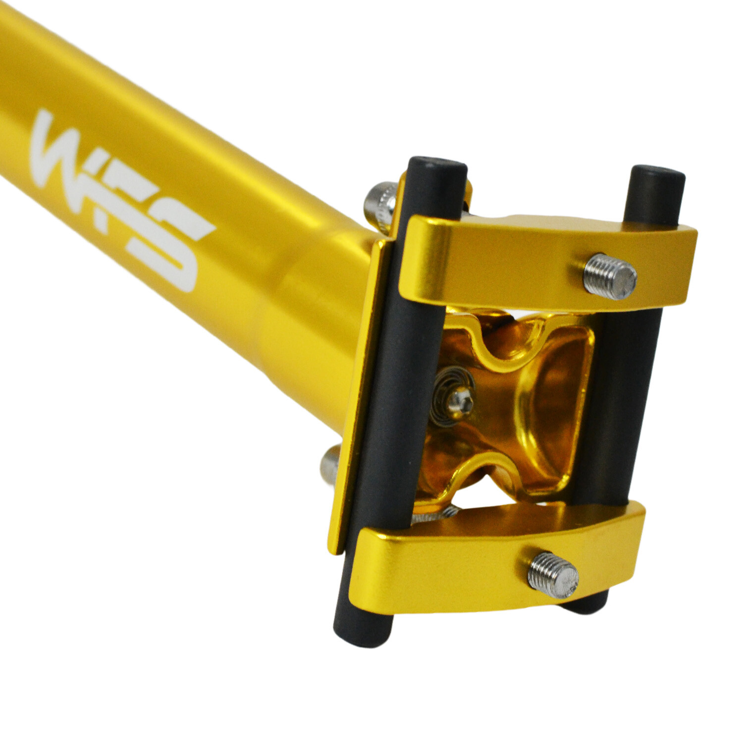 WFS Lightweight Alloy One Piece Seatpost, 27.2 X 350mm, Gold