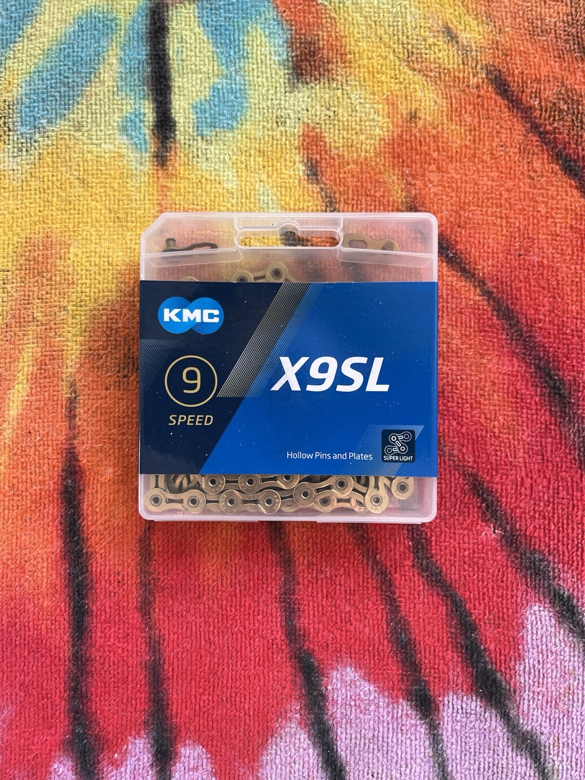 KMC X9SL Super🔥Light🔥Chain 9-Speed, 116 Links, (GOLD)🔥👀🔥