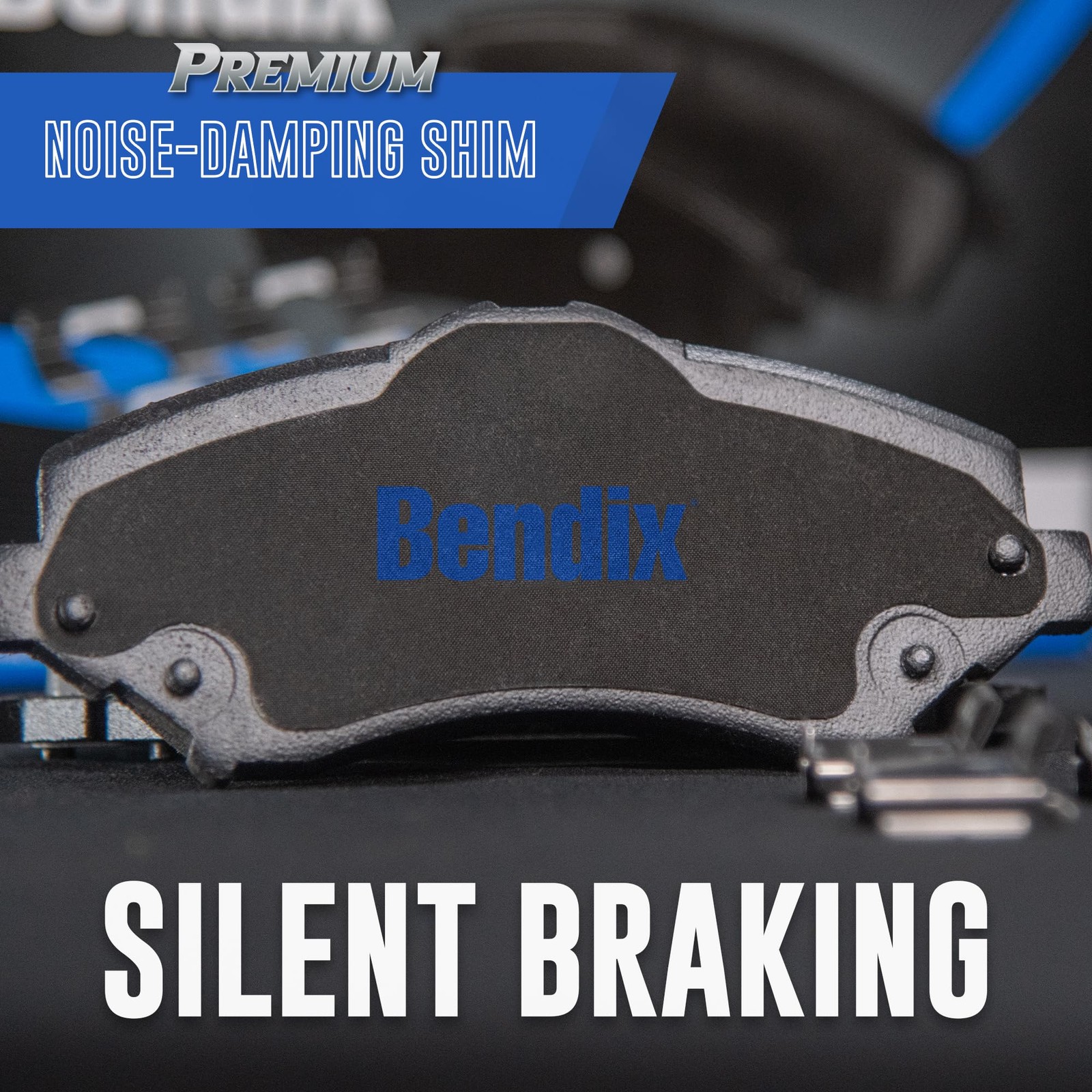 Bendix Premium Sbc806 Ceramic Rear Brake Pads For Ford Thunderbird 2005-2002